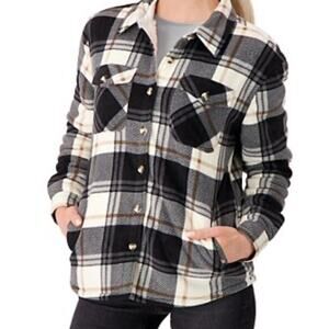 Shacket Plaid Jacket